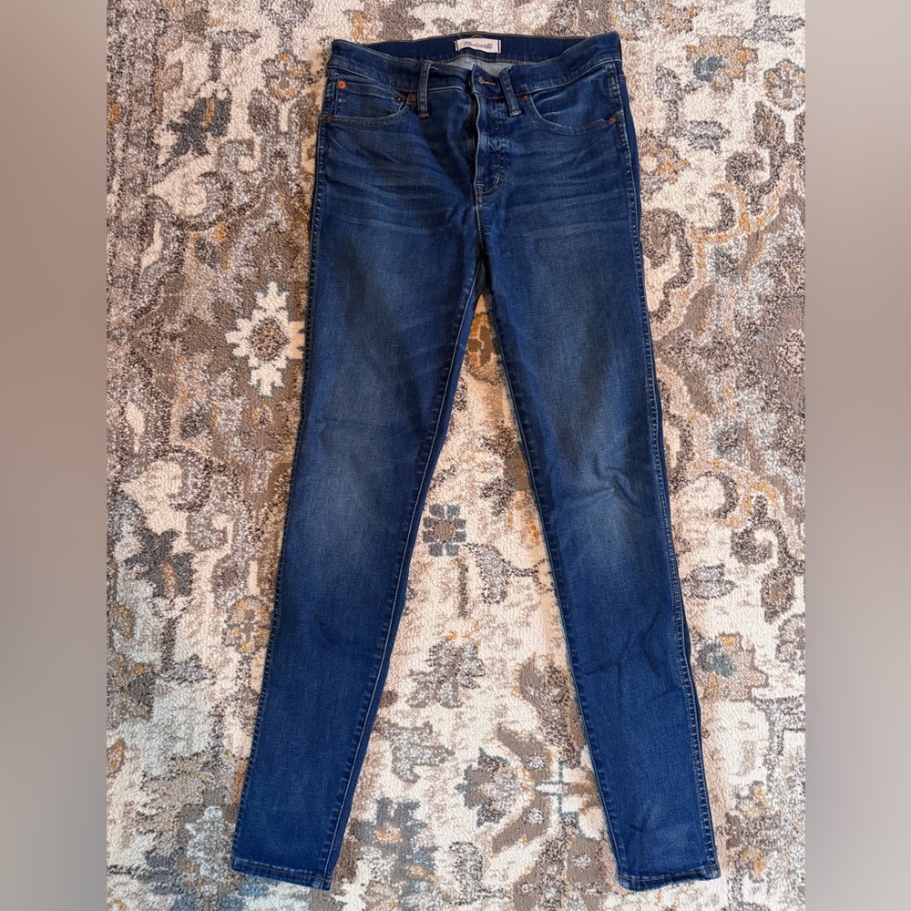 Madewell Dark Blue Skinny Jeans